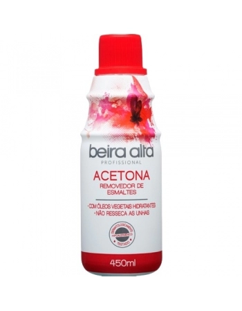 BEIRA ALTA REMOVEDOR COM ACETONA 450ML