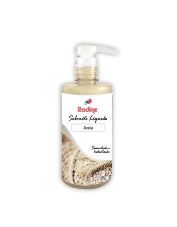 RADINE SABONETE LIQUIDO PEROLADO AVEIA 500ML