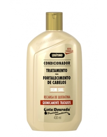 GOTA DOURADA CONDICIONADOR QUIMICAMENTE 430ML