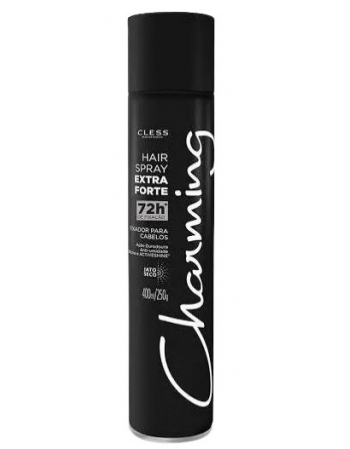 CLESS CHARMING HAIR SPRAY 400ML EXT FORTE BLACK (G)