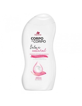 DAVENE CORPO A CORPO HIDRATANTE CORPO 200ML NATURAL