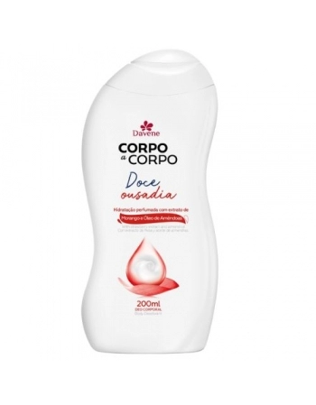 DAVENE CORPO A CORPO HIDRATANTE CORPO 200ML OUSADIA