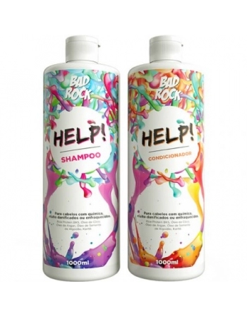 BAD ROCK HELP PÓS QUIMICA KIT (SHAMPOO+C