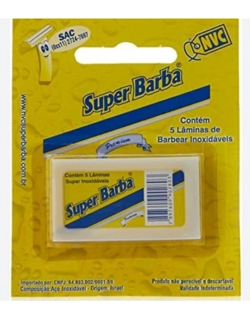 SUPERBARBA LAMINA PREMIUM (C/ 05 LAMINAS)