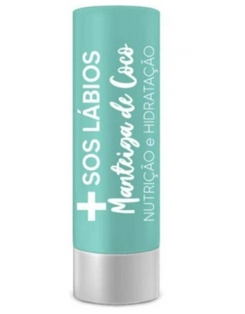 TOP BEAUTY SOS LABIOS MANTEIGA DE COCO 3,5G