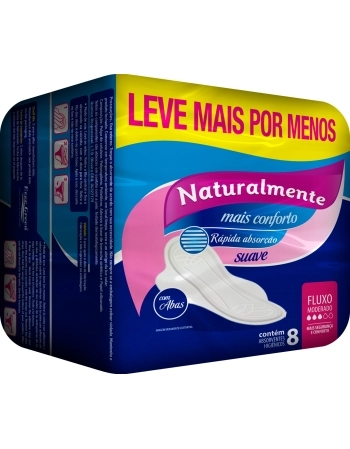 EVERGREEN ABSORVENTE NAT GEL MAIS C/ ABAS LV 8 PG 7