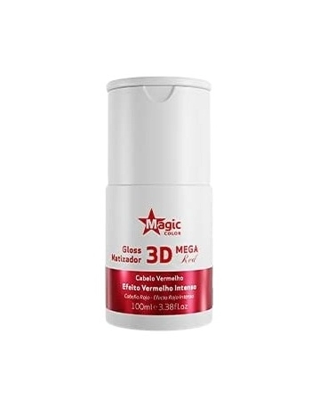 MAGIC COLOR MATIZADOR 100ML 3D GLOSS MEGA RED