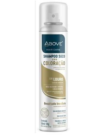 ABOVE SHAMPOO A SECO COM COLORAÇÃO 150ML/90G LOURO