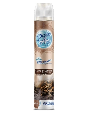 DOMLINE PURO AR ODO. AMB. CRAVO E CANELA 250ML/130G