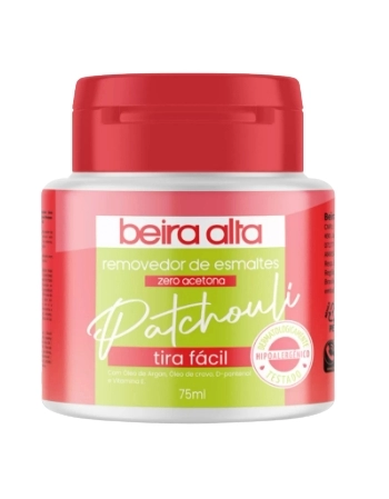 BEIRA ALTA REMOVEDOR ZERO ACETONA PATCHOULI TIRA FACIL 75ML