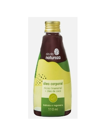 CIA DA NATUREZA OLEO CORPORAL RICINO (MAMONA) + OLEO DE COCO 110ML