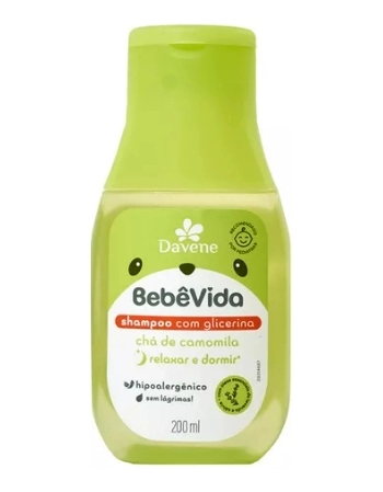 DAVENE BEBE VIDA CHA DE CAMOMILA SHAMPOO 200ML