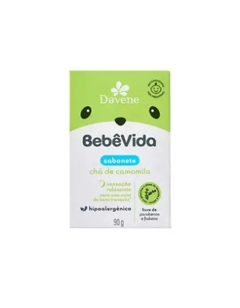 DAVENE BEBE VIDA CHA DE CAMOMILA SABONETE BARRA 90G