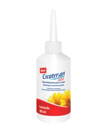 SANFARMA CICATRISAN OLEO HIDRATANTE PARA O CORPO A.G.E 100 ML