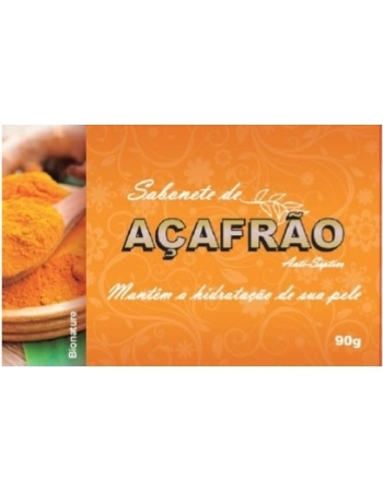 BIONATURE SABONETE EM BARRA 90 G - AÇAFRÃO