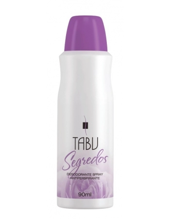 TABU DESODORANTE SPRAY 90ML SEGREDOS