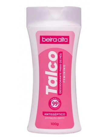 BEIRA ALTA TALCO PARA OS PES FEMININO 100G