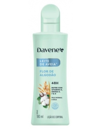 DAVENE AVEIA HIDRATANTE CORPO 180ML FLOR