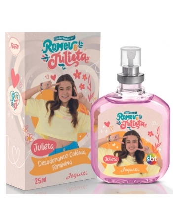 JEQUITI COLONIA DESODORANTE FEMININA ROMEU E JULIETA 25ML