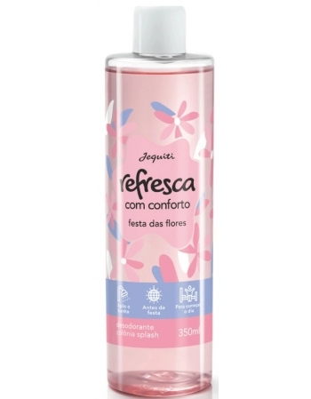 JEQUITI DESODORANTE COLONIA SPLASH REFRESCA COM CONFORTO 350ML