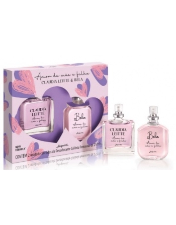 JEQUITI KIT AMOR DE MÃE E FILHA (COL. CLAUDIA LEITTE E BELA) 25ML