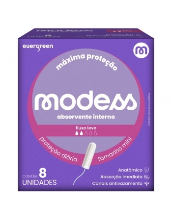 EVERGREEN MODESS ABS INTERNO MINI FLUXO LEVE 08 UNID