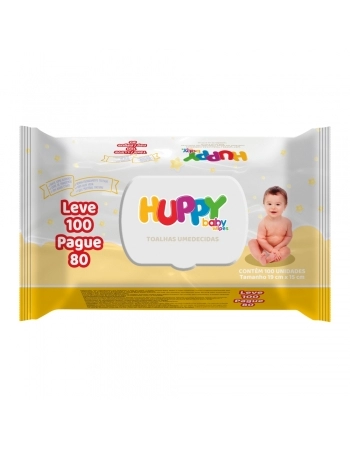 EVERGREEN HUPPY BABY TOALHA UMEDECIDA L 100 P 80