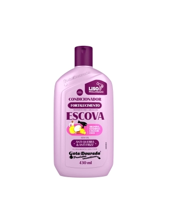 GOTA DOURADA CONDICIONADOR CABELOS COM ESCOVA 430ML
