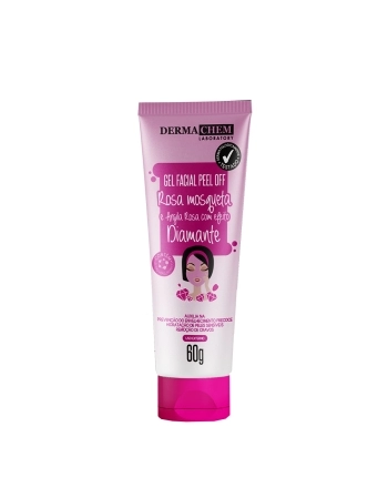 DERMACHEM GEL FACIAL PEEL OFF ROSA MOSQUETA 60G