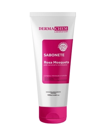 DERMACHEM SABONETE LIQUIDO ROSA MOSQUETA IONS 100ML