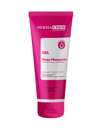 DERMACHEM GEL ANTIRRESSECAMENTO ROSA MOSQUETA 100G