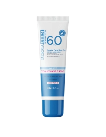 DERMACHEM PROTETOR SOLAR FACIAL FPS60 40G