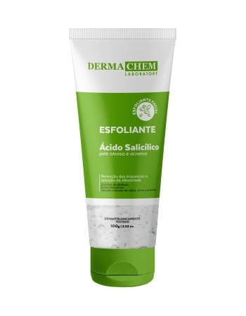 DERMACHEM GEL FACIAL ESFOLIANTE ACIDO SALICILICO E IONS 100G