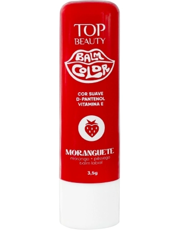 TOP BEAUTY BALM COLOR MORANGUETE 3,5G