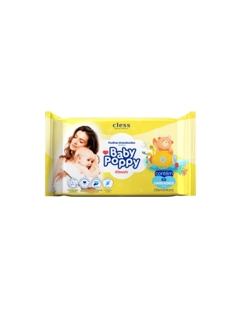CLESS BABY POPPY TOALHAS UMED CLASSIC C/50UN