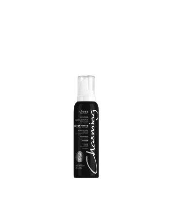CLESS CHARMING MOUSSE 140ML FIX EXT FORTE BLACK