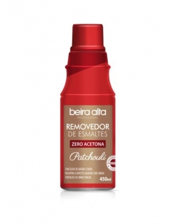 BEIRA ALTA REMOVEDOR ZERO ACETONA PATCHOULI 450ML