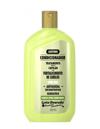 GOTA DOURADA CONDICIONADOR QUEDA RECONSTRUTOR 430ML