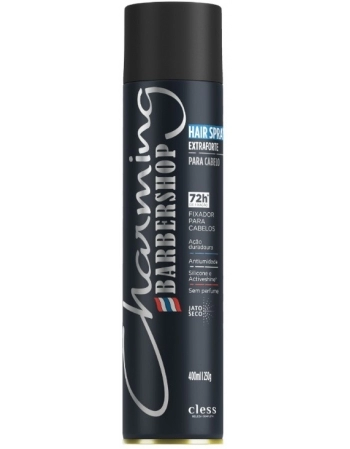 CLESS CHARMING BARBERSHOP HAIR SPRAY EXTRA FORTE 400ML