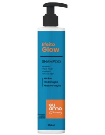 CLESS EU AMO CHARMING EFEITO GLOW ARGAN SHAMPOO 250ML