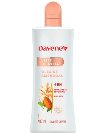 DAVENE AVEIA HIDRATANTE CORPO 400ML P SECA AMEND