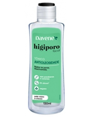 DAVENE HIGIPORO AGUA MICELAR PELES SENSIVEIS 130ML