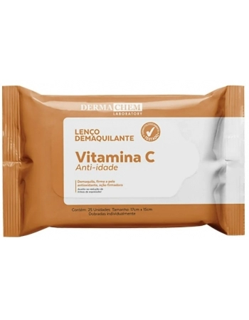 DERMACHEM LENÇO DEMAQUILANTE ACIDO SALICILICO C/ 25 UNID