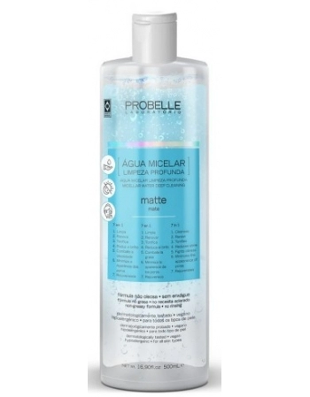 PROBELLE AGUA MICELAR EFEITO MATTE 500ML