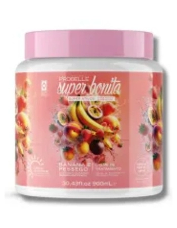PROBELLE CREME DE TRATAMENTO BANANA E PESSEGO 900ML