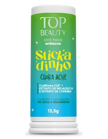 TOP BEAUTY STICKADINHO FACIAL CHORA ACNE 13,5G DP6