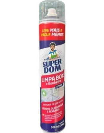 DOMLINE SUPER DOM LIMPA BOX CHA BRANCO 500ML