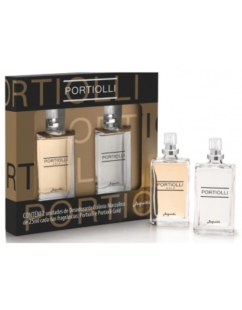 JEQUITI KIT PORTIOLLI NM25 ( 2 DES COL MASCULINA 25 ML )