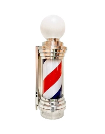 STRONG BARBER BARBER POLE TRADICIONAL 50CM PEQUENO