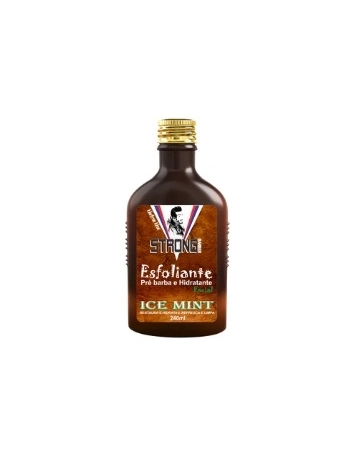 STRONG BARBER ESFOLIANTE FACIAL PRÉ BARBA E HIDRATANTE 240ML